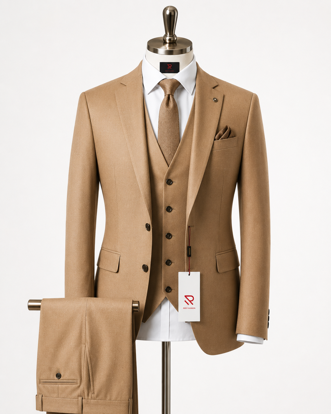 Red Fashion bespoke men suit
